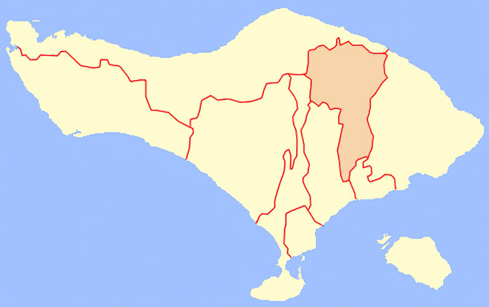 Location Bali Regency